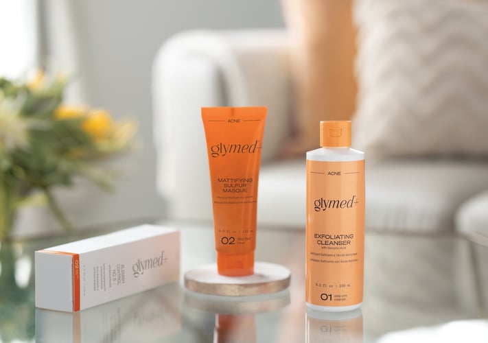 glymed+ products for nodular acne